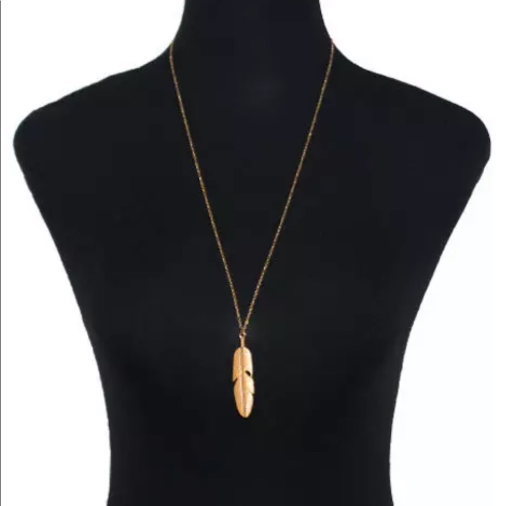 New Pendant long Necklaces Vintage Gold Color - Picture 5 of 5